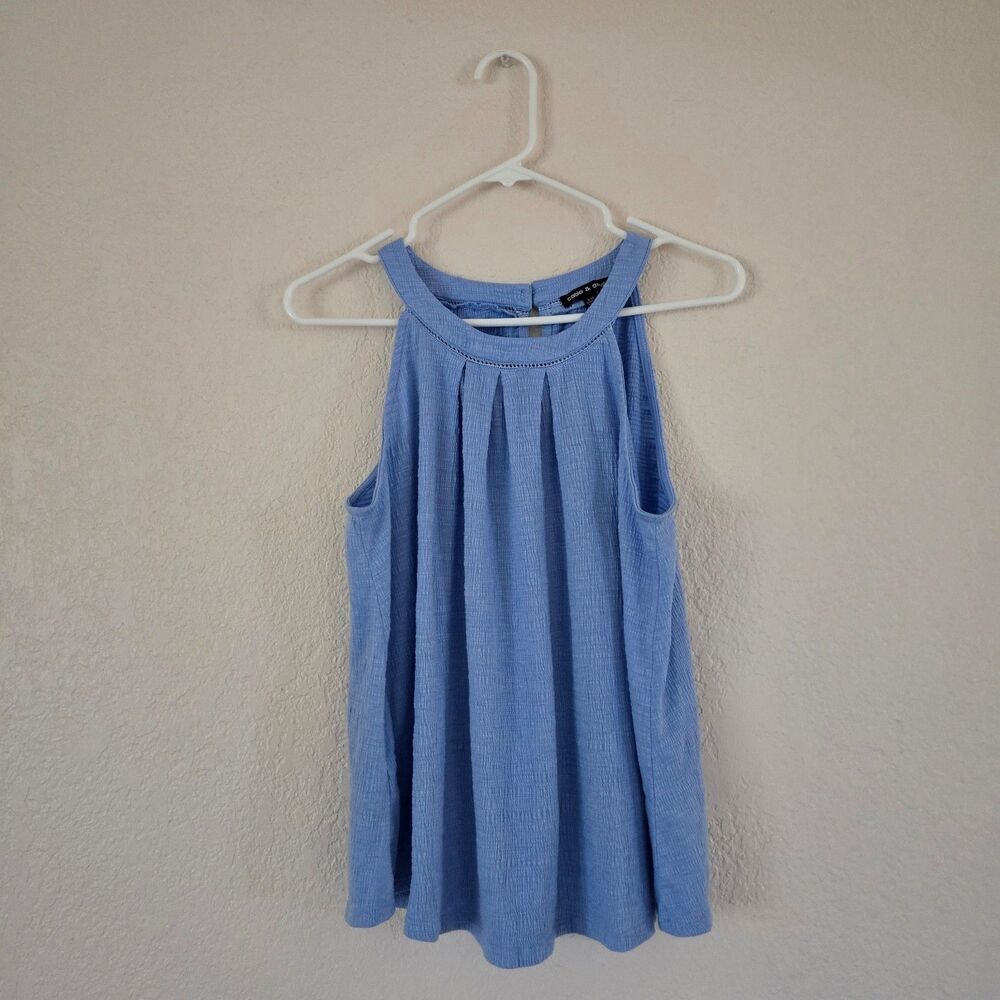Cable & Gauge Blue Tank Size Large